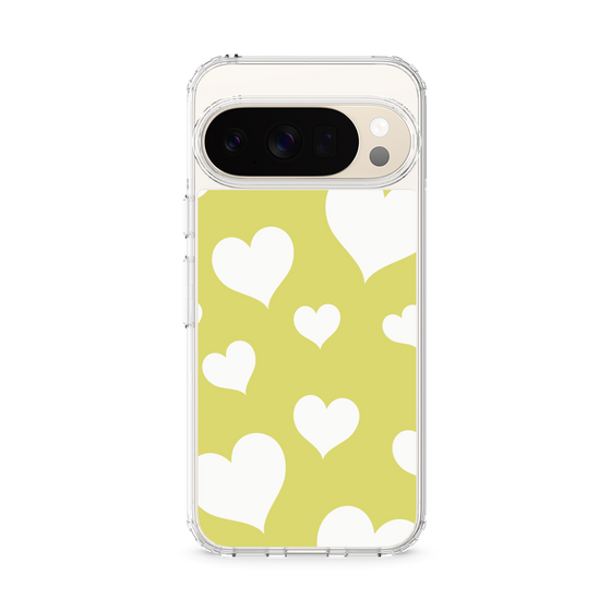 Slim Protection Case［ Dot Hearts - Yellow ］