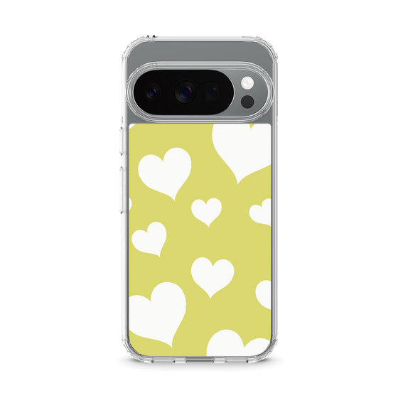 Slim Protection Case［ Dot Hearts - Yellow ］