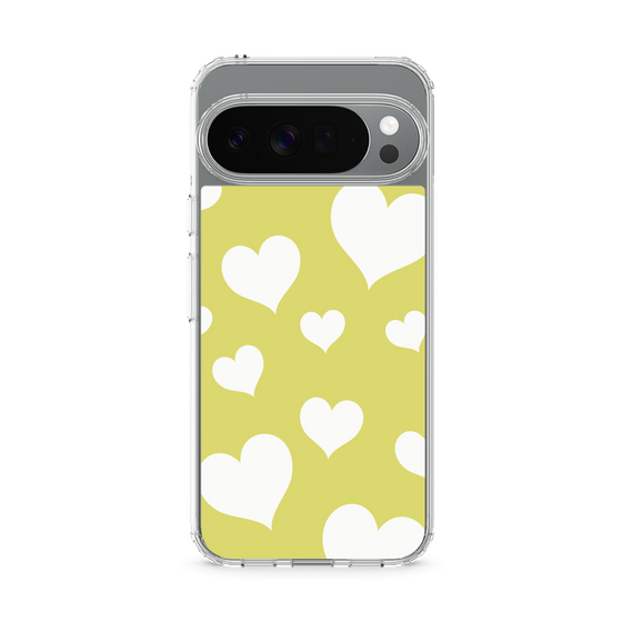 Slim Protection Case［ Dot Hearts - Yellow ］