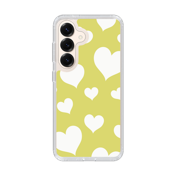 Slim Protection Case［ Dot Hearts - Yellow ］