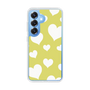Slim Protection Case［ Dot Hearts - Yellow ］
