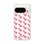Slim Protection Case［ Stripe Hearts - Pink ］
