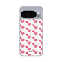 Slim Protection Case［ Stripe Hearts - Pink ］