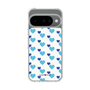 Slim Protection Case［ Stripe Hearts - Blue ］