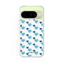 Slim Protection Case［ Stripe Hearts - Blue ］