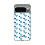 Slim Protection Case［ Stripe Hearts - Blue ］