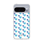 Slim Protection Case［ Stripe Hearts - Blue ］