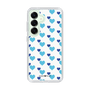 Slim Protection Case［ Stripe Hearts - Blue ］