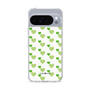 Slim Protection Case［ Stripe Hearts - Green ］