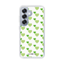 Slim Protection Case［ Stripe Hearts - Green ］
