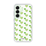 Slim Protection Case［ Stripe Hearts - Green ］