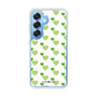 Slim Protection Case［ Stripe Hearts - Green ］