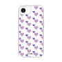 Slim Protection Case［ Stripe Hearts - Purple ］