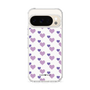 Slim Protection Case［ Stripe Hearts - Purple ］