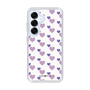 Slim Protection Case［ Stripe Hearts - Purple ］