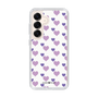 Slim Protection Case［ Stripe Hearts - Purple ］