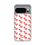 Slim Protection Case［ Stripe Hearts - Red ］