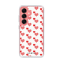 Slim Protection Case［ Stripe Hearts - Red ］