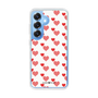 Slim Protection Case［ Stripe Hearts - Red ］