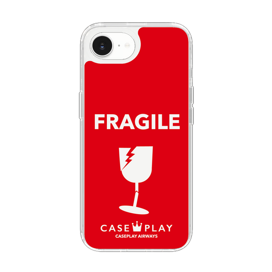 Slim Protection Case［ FRAGILE - Red ］