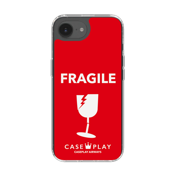Slim Protection Case［ FRAGILE - Red ］