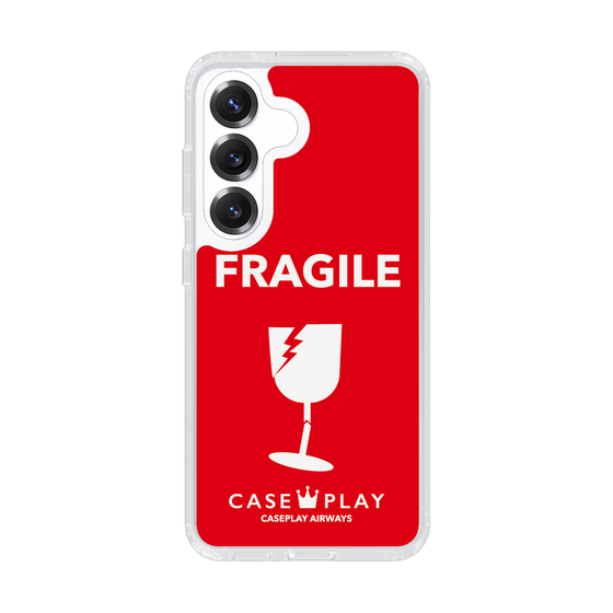 Slim Protection Case［ FRAGILE - Red ］