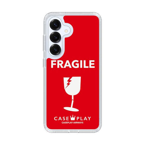 Slim Protection Case［ FRAGILE - Red ］