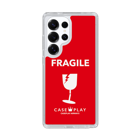 Slim Protection Case［ FRAGILE - Red ］