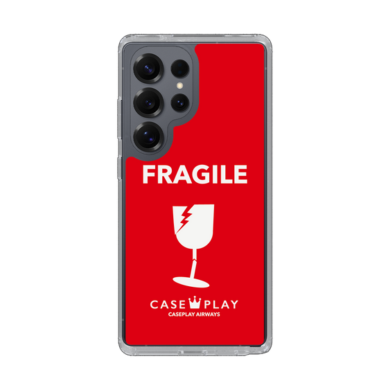 Slim Protection Case［ FRAGILE - Red ］