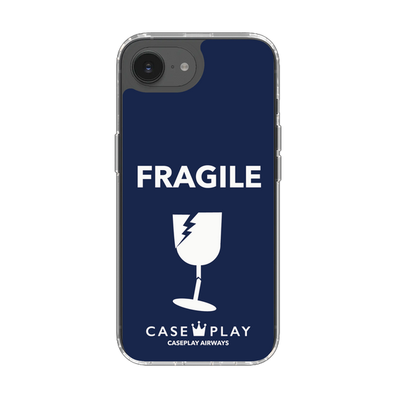 Slim Protection Case［ FRAGILE - Navy ］