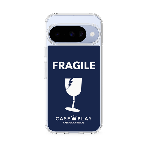 Slim Protection Case［ FRAGILE - Navy ］