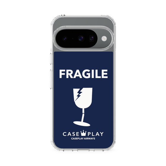 Slim Protection Case［ FRAGILE - Navy ］