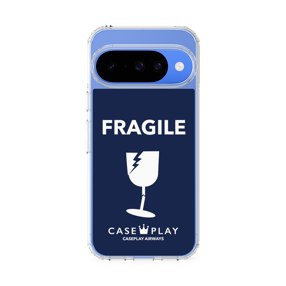 Slim Protection Case［ FRAGILE - Navy ］