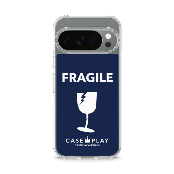 Slim Protection Case［ FRAGILE - Navy ］