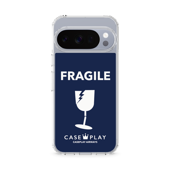 Slim Protection Case［ FRAGILE - Navy ］