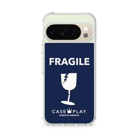 Slim Protection Case［ FRAGILE - Navy ］