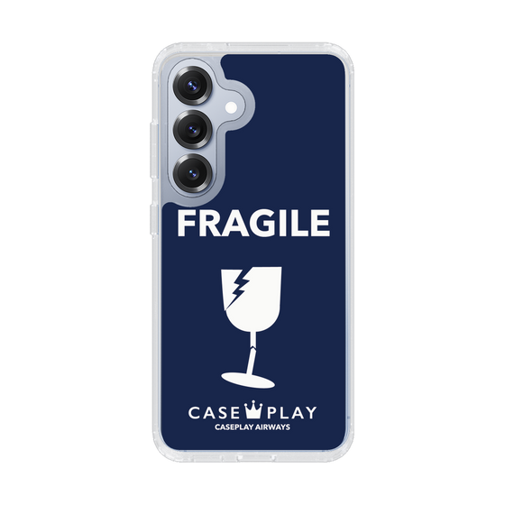 Slim Protection Case［ FRAGILE - Navy ］