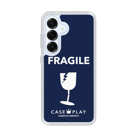 Slim Protection Case［ FRAGILE - Navy ］