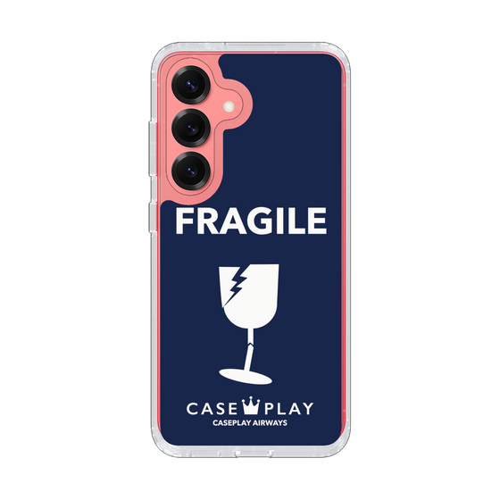 Slim Protection Case［ FRAGILE - Navy ］