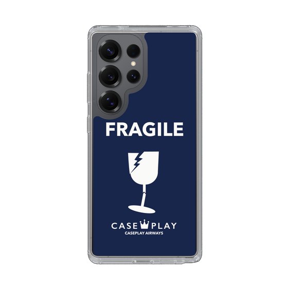 Slim Protection Case［ FRAGILE - Navy ］