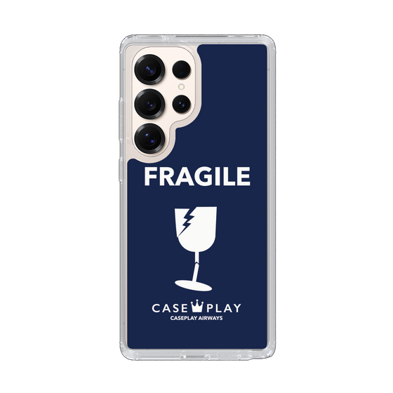 Slim Protection Case［ FRAGILE - Navy ］