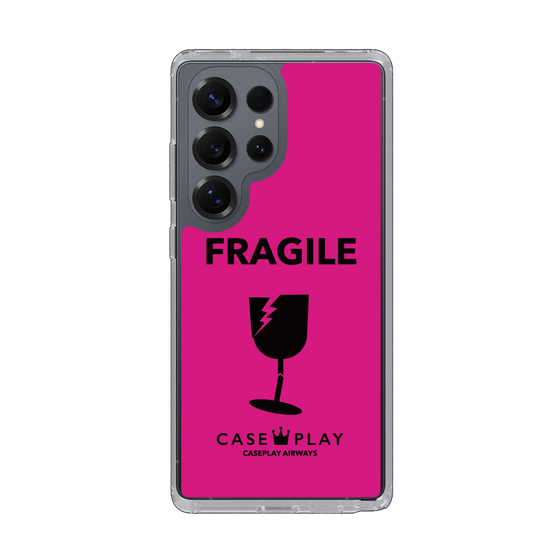 Slim Protection Case［ FRAGILE - Pink ］