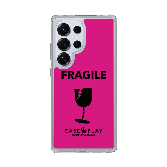 Slim Protection Case［ FRAGILE - Pink ］