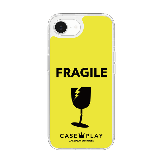 Slim Protection Case［ FRAGILE - Yellow ］