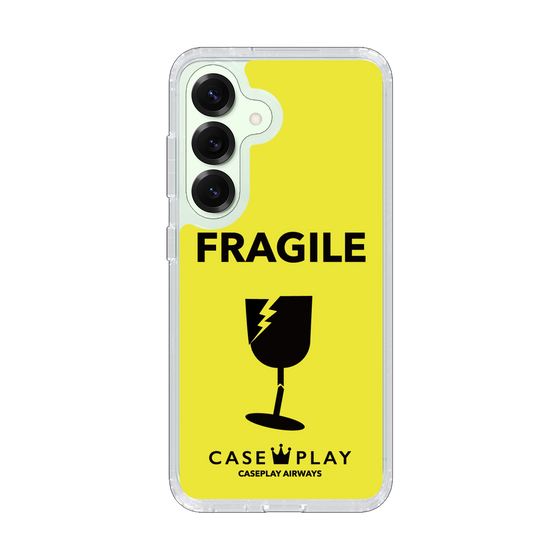Slim Protection Case［ FRAGILE - Yellow ］
