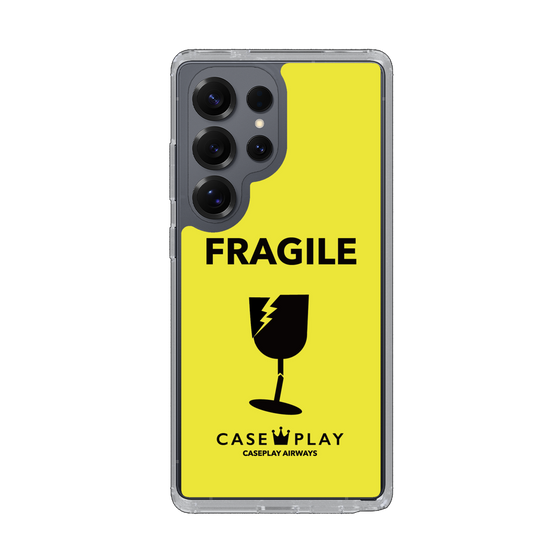 Slim Protection Case［ FRAGILE - Yellow ］