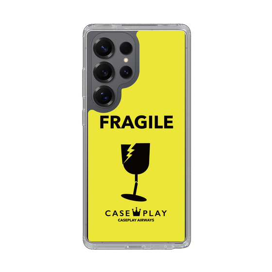 Slim Protection Case［ FRAGILE - Yellow ］