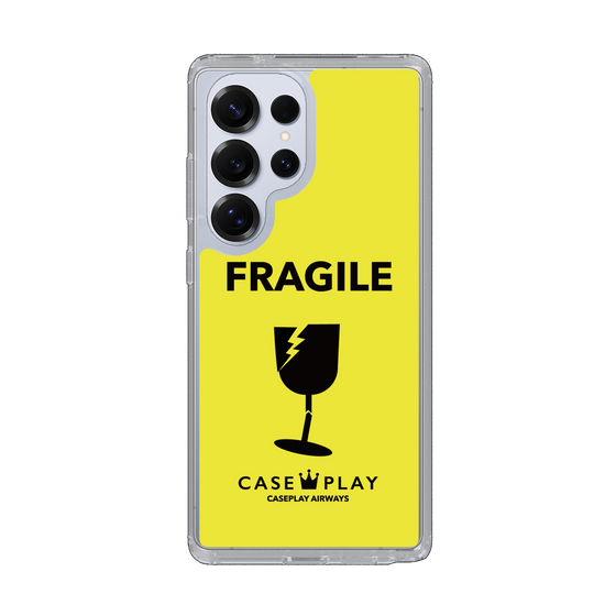 Slim Protection Case［ FRAGILE - Yellow ］