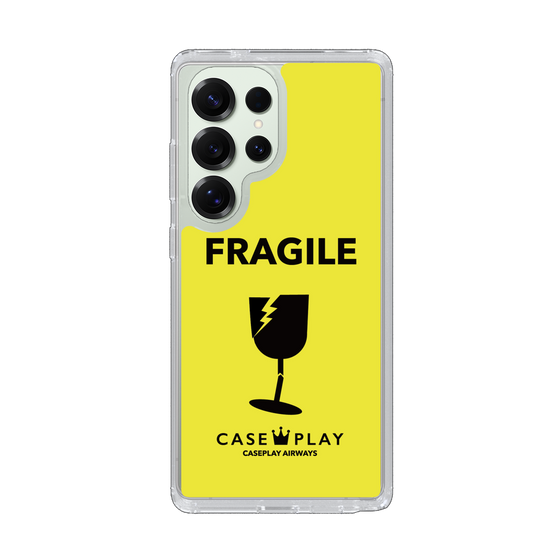 Slim Protection Case［ FRAGILE - Yellow ］