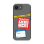 Slim Protection Case［ FRAGILE Stickers - Gray ］